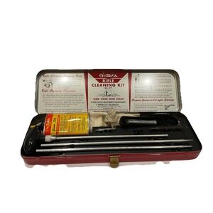 Vintage Outers Gunslik Rifle‎ Cleaning Kit .22 Caliber Gun Cleaning Kit NO. 477
